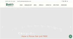 Desktop Screenshot of mypaolospizza.com